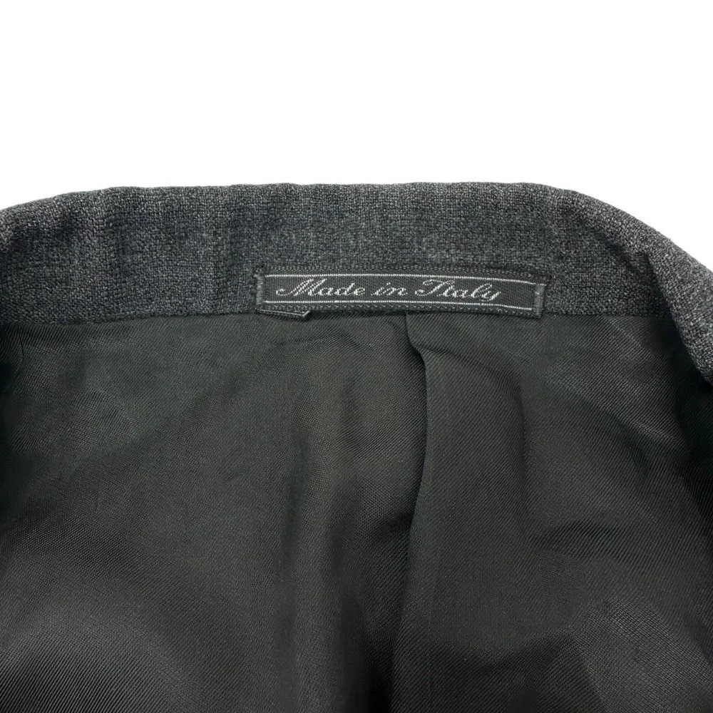 CORNELIANI Dark Grey Sport Coat Wool Cashmere‎ Blazer Jacket Family Britches 52